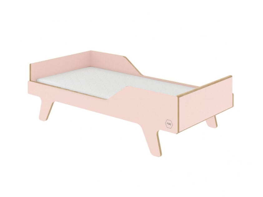 Łóżko Nuki Dream Color w wersji różowej