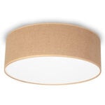 Plafon w kolorze juty. Średnica 45 cm . Young Deco.
