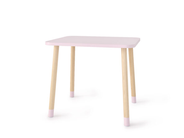 drewniany stolik do pokoju dziecka