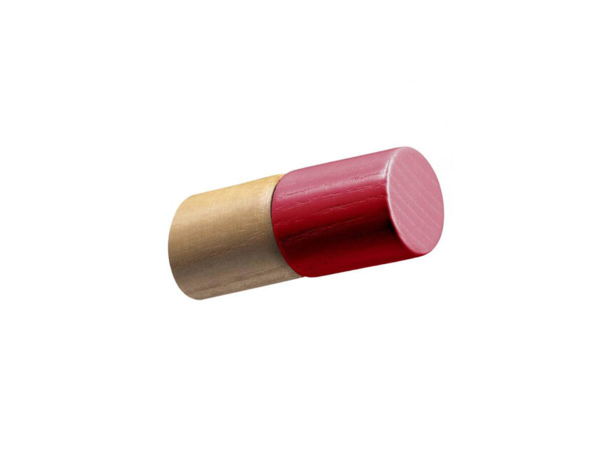 drewniany wieszak lipstick