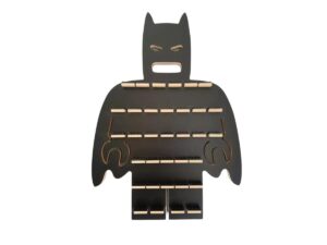 organizer na figurki lego w kształcie batmana