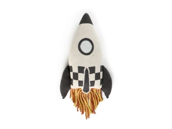 Poduszka Rakieta - ROCKET - "Mom, I want to be an astronaut" 