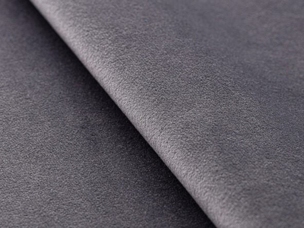 Tkanina Posh Velvet -grafitowy szary - 704-12
