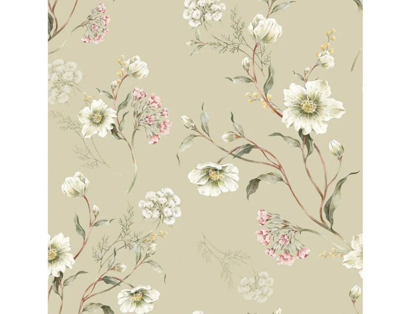 Tapeta Light Green Blossom