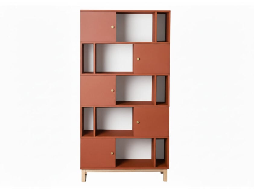 Regał 5 poziomów do pokoju dziecka.