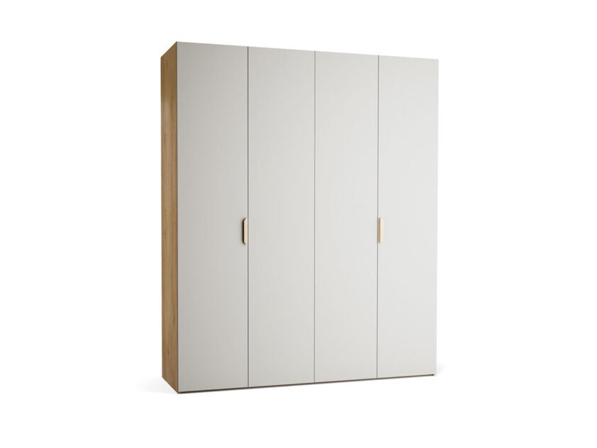Szafa do pokoju dziecka lub nastolatka - Stor - 200-240 cm. Wersja szara